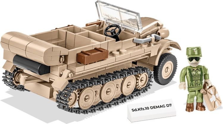 Cobi II WW Sd.Kfz. 10 DEMAG, 1:35, 280 k, 1 f - obrázek 2