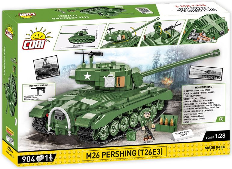 Cobi II WW M26 Pershing T26E3, 904 k, 1 f - obrázek 3