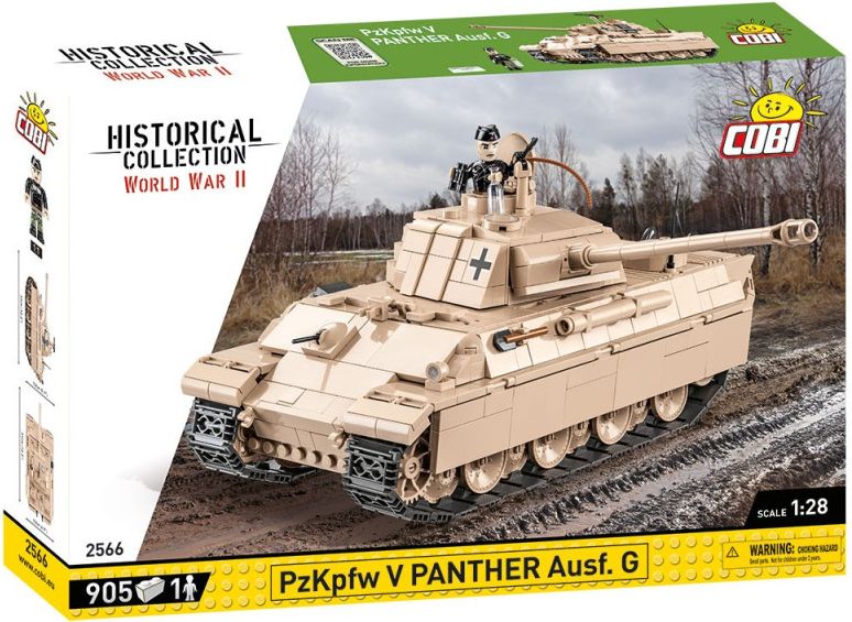 Cobi II WW Panzer V Panther Ausf. G, 902 k, 1 f - obrázek 1