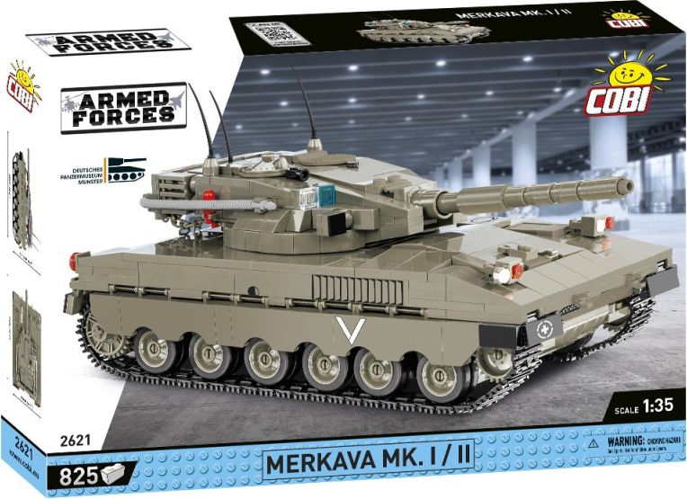 Cobi Armed Forces Merkava Mk. I/II, 1:35, 825 k - obrázek 1