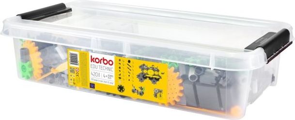 KORBO Plastová stavebnice Edu Technik 420 dílů - obrázek 1