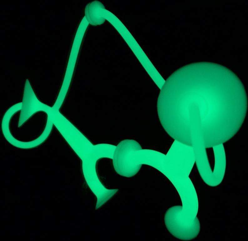 OOGI Glow svítící elastická figurka - obrázek 2