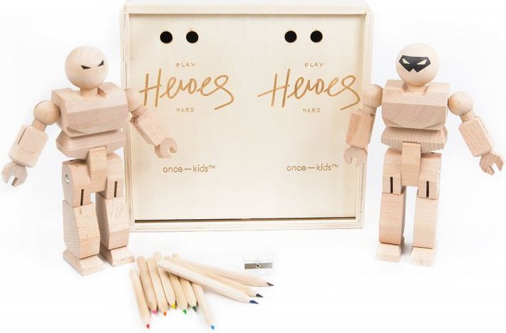 Herní set Robot DIY 5 ks s pastelkami - obrázek 1