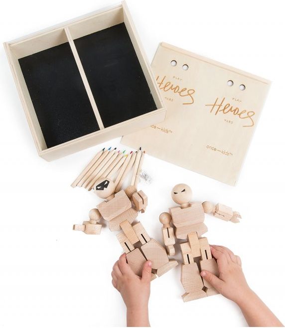 Herní set Robot DIY 5 ks s pastelkami - obrázek 2