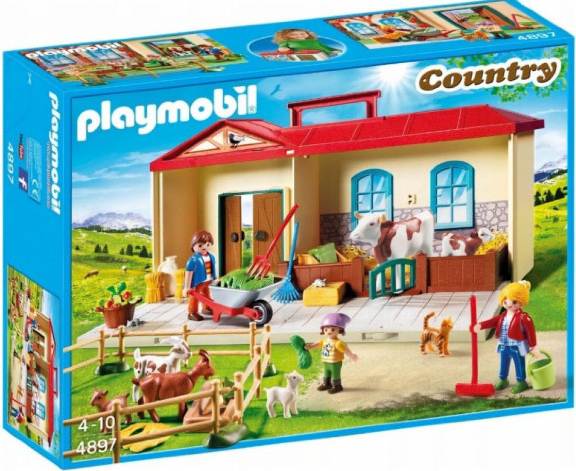 Playmobil 70887 Farma s chovem drobného zvířectva - obrázek 1