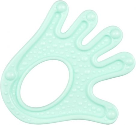 Canpol Babies  Elastické kousátko - různé tvary, mátová/zelená - obrázek 1