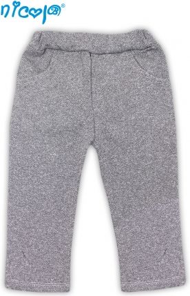 Nicol Tepláčky, kalhoty Planeta - jeans - šedé, roz. 98 - obrázek 1