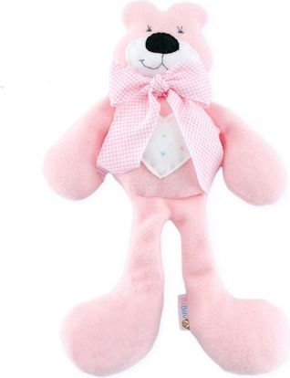 BaBalu Hand Made Plyšový medvěd Bary, růžový - obrázek 1