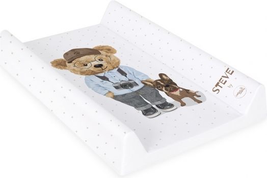 Ceba Baby Přebalovací podložka Comfort Fluffy Puffy Steve - tvrdá, 50 x 70 cm - obrázek 1