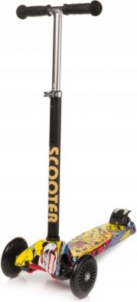 4 BABY Tříkolová koloběžka - žlutá