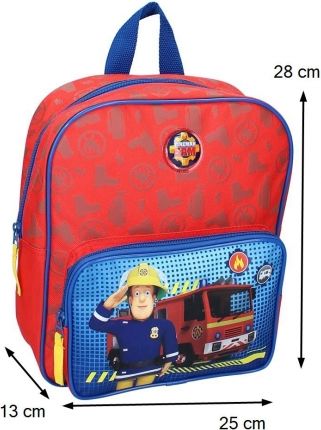 Dětský batoh Požárník Sam a auto - obrázek 1