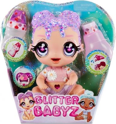 Glitter Babyz Panenka Lila Wildbloom - obrázek 1