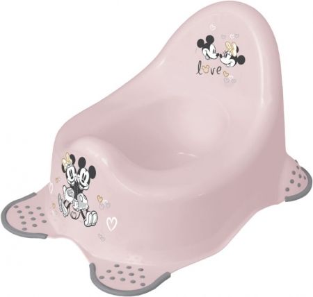 Keeeper Nočník Minnie Mouse s protiskluzem - pudrově růžový - obrázek 1
