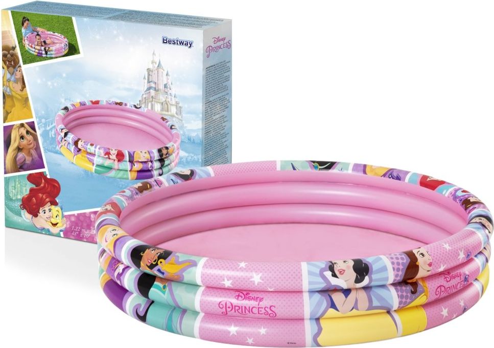 Bestway  Dětský bazén Bestway Disney princezny 122x25cm - obrázek 1