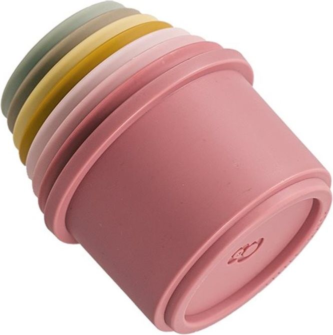 Little Dutch Stohovací kelímky - pink - obrázek 5