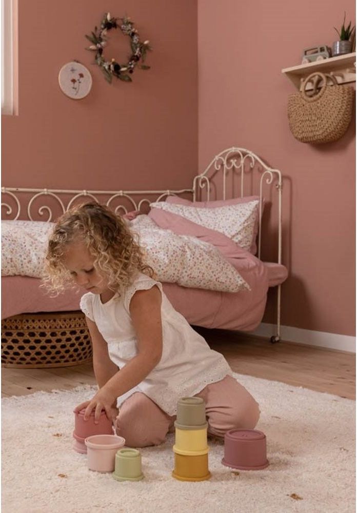 Little Dutch Stohovací kelímky - pink - obrázek 6