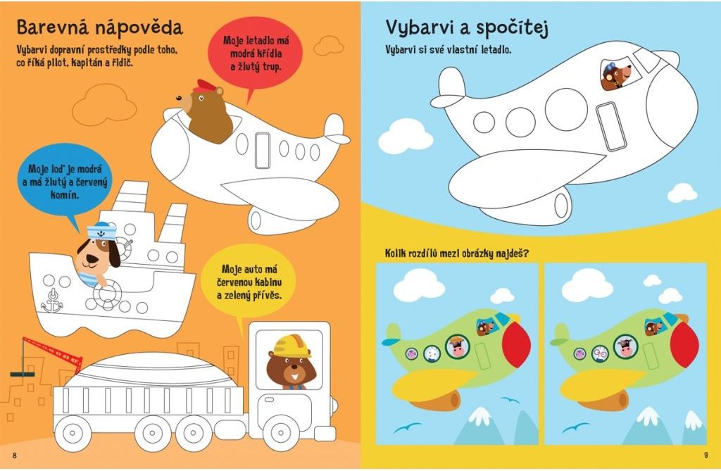 Svojtka Aktivity se samolepkami Vše, co jezdí - obrázek 2