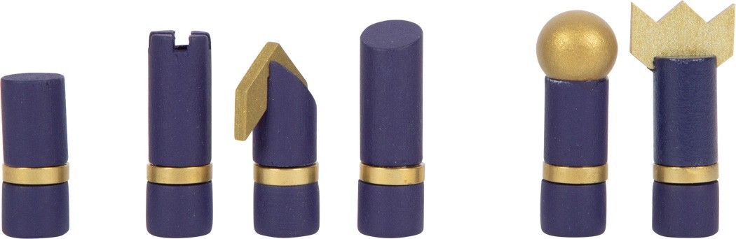 Small Foot by Legler Šachy a dáma Gold Edition - obrázek 8