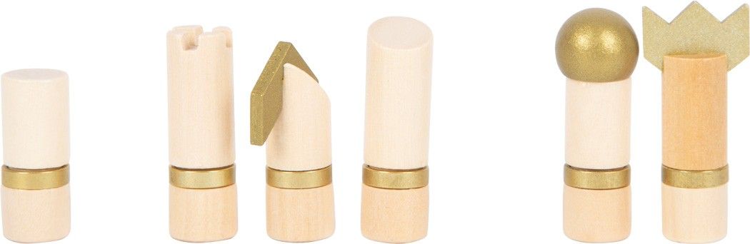 Small Foot by Legler Šachy a dáma Gold Edition - obrázek 9