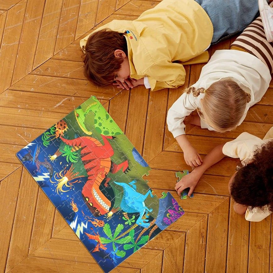 Mideer Puzzle LEVEL UP! 04 Dinosauři - obrázek 5