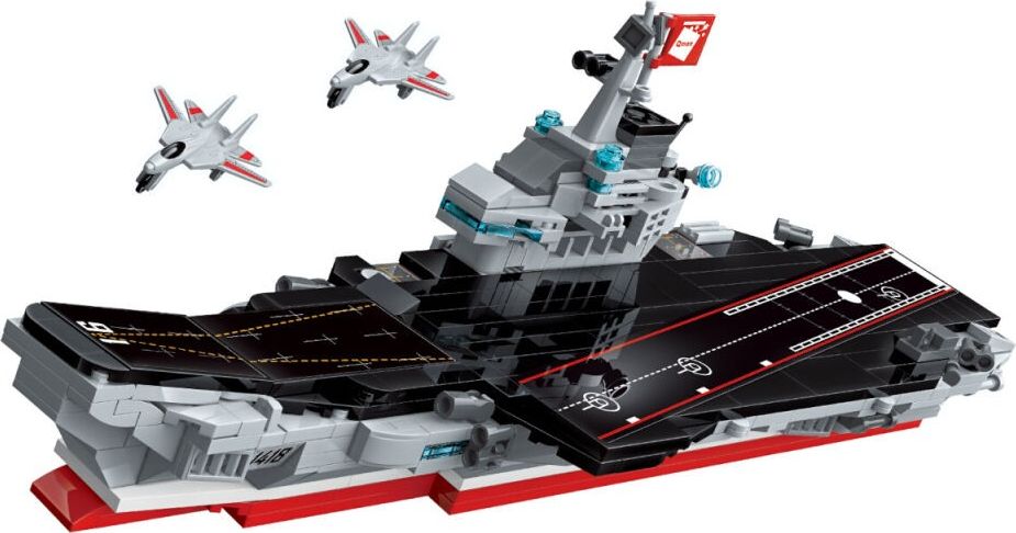 Qman Chinese Aircraft Carrier Liaoning 1418D sada 8v1 - obrázek 2
