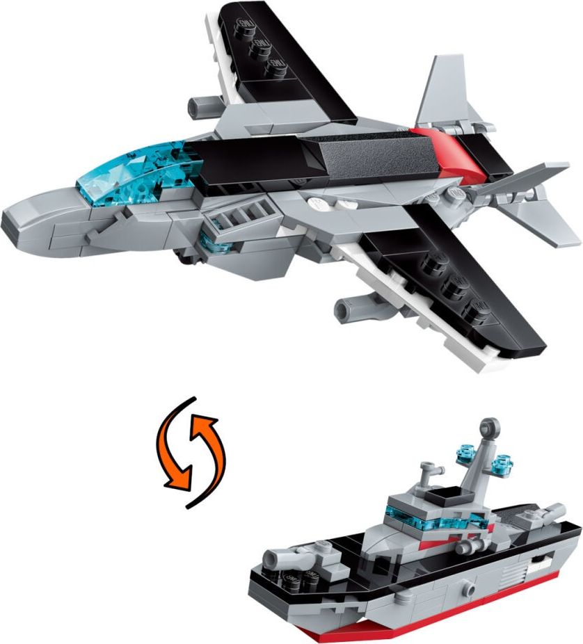 Qman Chinese Aircraft Carrier Liaoning 1418D sada 8v1 - obrázek 9