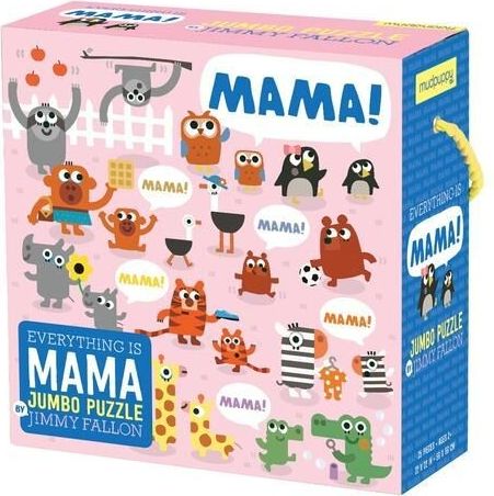 Mudpuppy Jumbo Všechno je MÁMA! 25 dílků - obrázek 1
