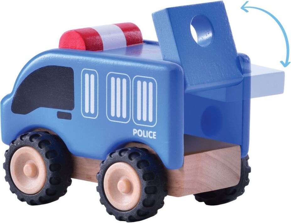 Wonderworld Dřevěné policejní auto - obrázek 2
