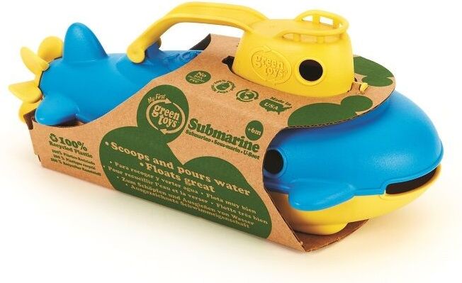 Green Toys Ponorka žlutá rukojeť - obrázek 3