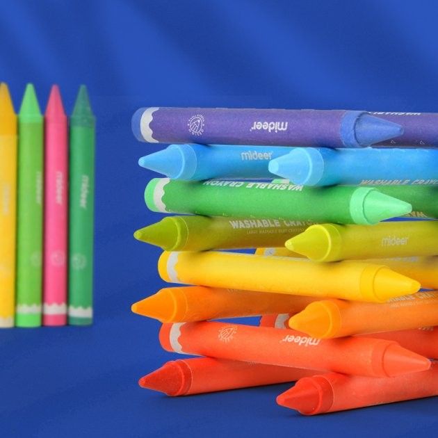 Mideer set smývatelných voskovek 12 MD4115 - obrázek 3