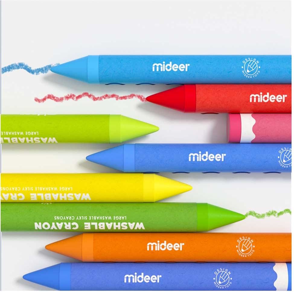 Mideer set smývatelných voskovek 12 MD4115 - obrázek 4