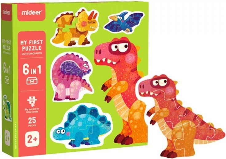 MiDeer Moje první Dinosaur 25 dílků - obrázek 1