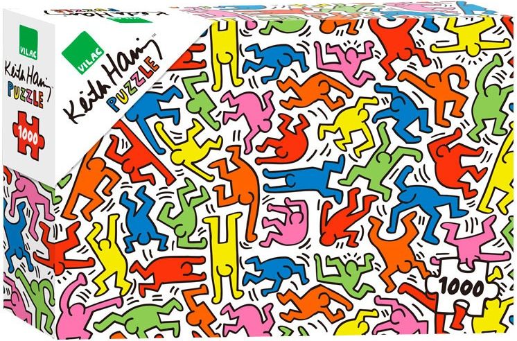 Vilac Puzzle Keith Haring 1000 dílků - obrázek 1