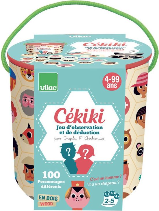 Vilac Cékiki? Hádanková a postřehová hra - obrázek 2