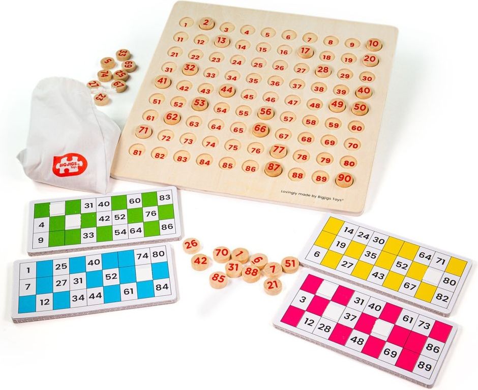 Bigjigs Toys Tradiční Bingo - obrázek 1