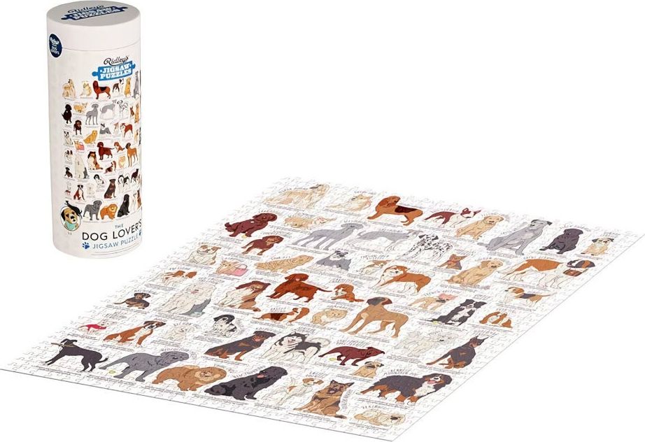 Chronicle books Puzzle pro milovníky psů 1000 dílků - obrázek 2