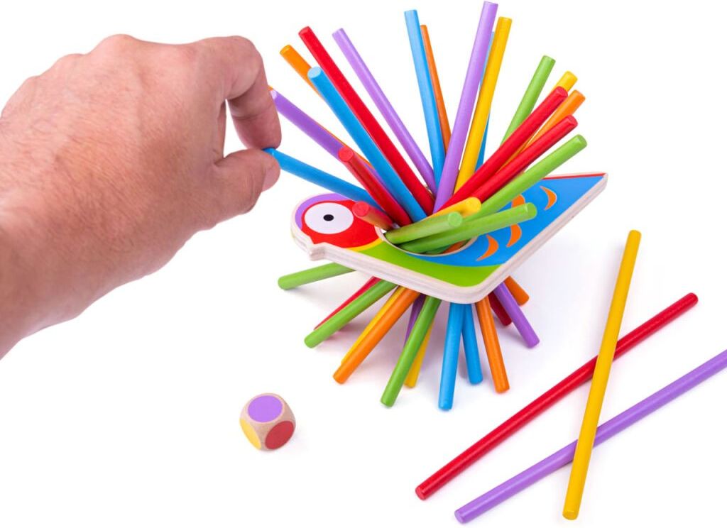 Bigjigs Toys Mikádo Vyzobej tyčinky - obrázek 2