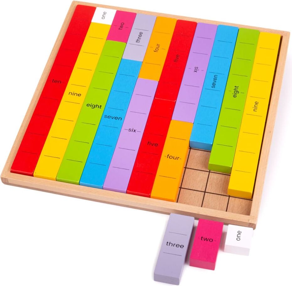 Bigjigs Toys Didaktická tabulka Desítky - obrázek 1