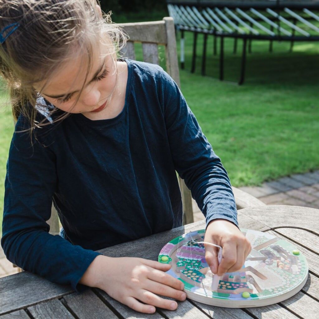 Bigjigs Toys Magnetické bludiště Zahrádka - obrázek 3