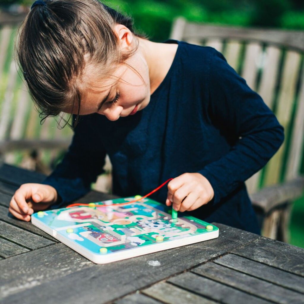 Bigjigs Toys Magnetické bludiště Farma - obrázek 3