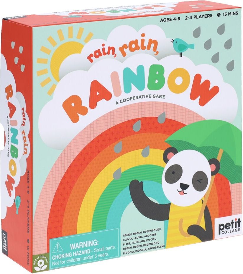 PetitCollage Kooperativní hra Rain Rain Rainbow - obrázek 1