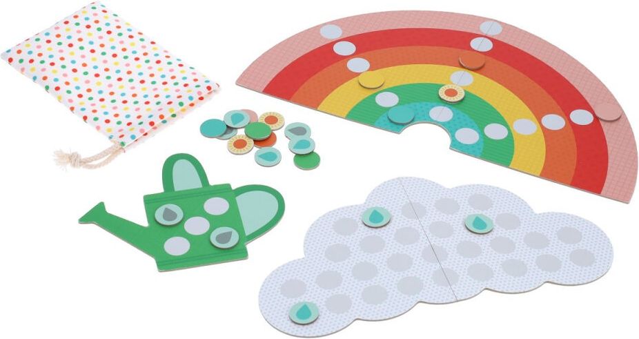 PetitCollage Kooperativní hra Rain Rain Rainbow - obrázek 3