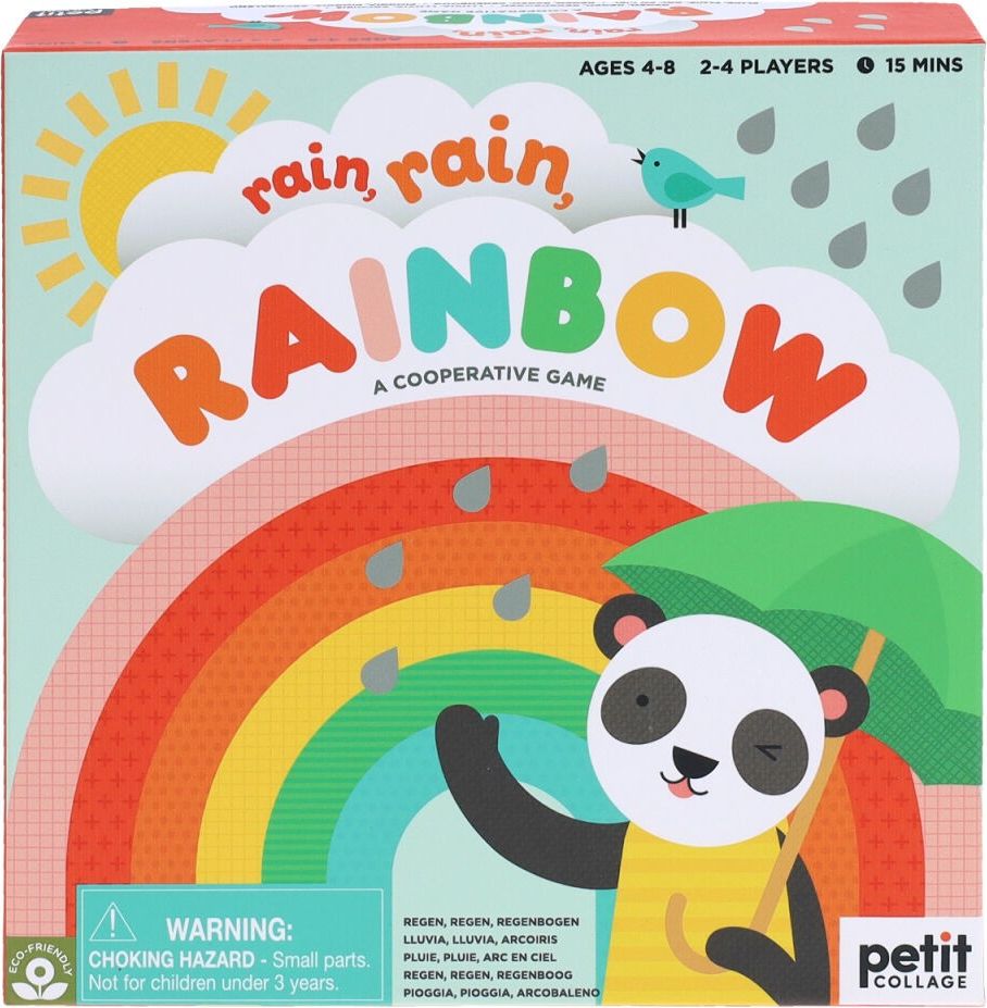 PetitCollage Kooperativní hra Rain Rain Rainbow - obrázek 4