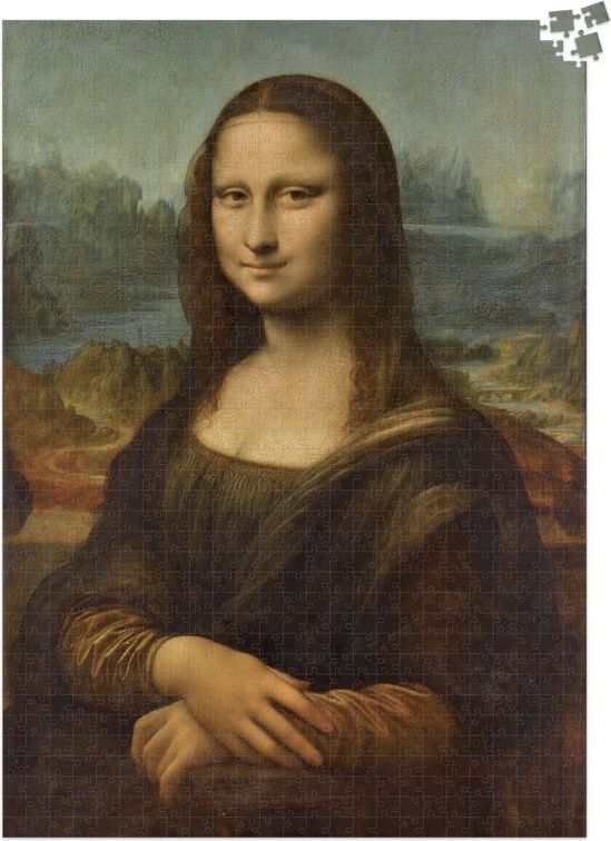 Vilac Puzzle Mona Lisa 1000 dílků - obrázek 2
