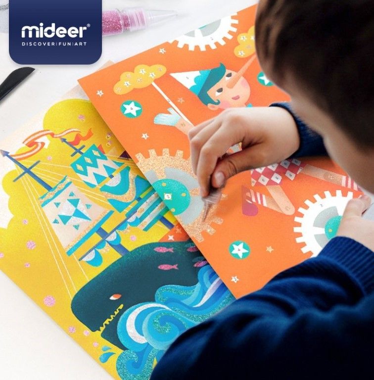 MiDeer Kreativní sada Tvoření s flitry - obrázek 4