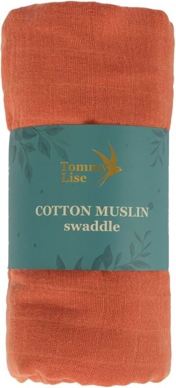 Tommy Lise Bavlněná mušelínová plena Glazed Carrot - obrázek 1