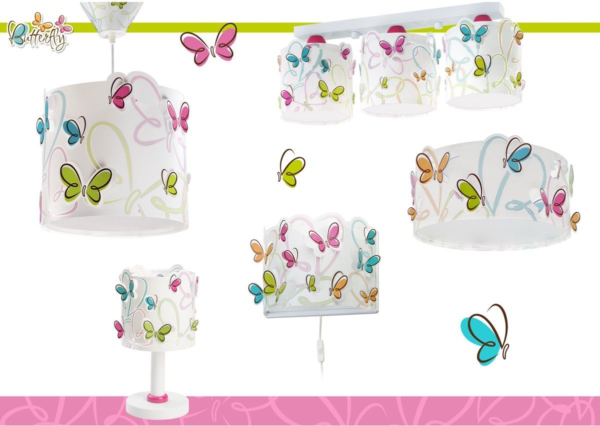 Dalber Dětské stropní svítidlo BUTTERFLY 62146 - obrázek 5