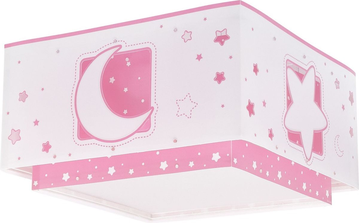Dalber Dětské stropní svítidlo MOONLIGHT 63236S růžové - obrázek 1