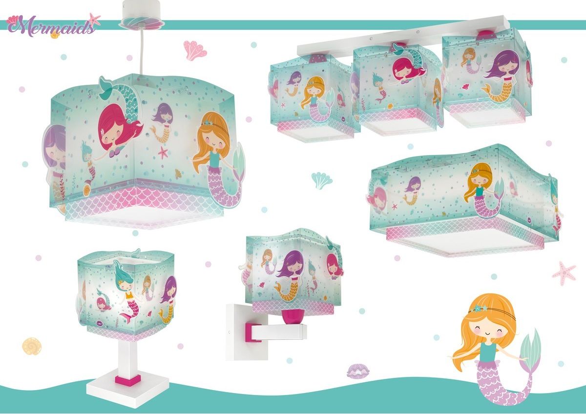 Dalber Dětské stropní svítidlo MERMAIDS 63443 - obrázek 4