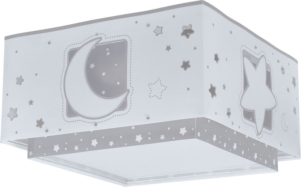 Dalber Dětské stropní svítidlo MOONLIGHT 63236E šedé - obrázek 1